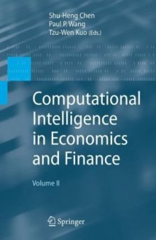 Computational Intelligence in Economics and Finance, Volume II