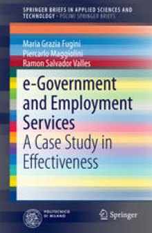 e-Government and Employment Services: A Case Study in Effectiveness