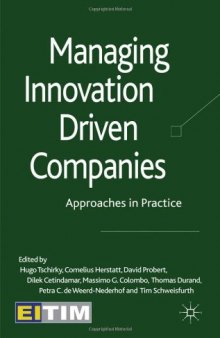 Managing Innovation Driven Companies: Approaches in Practice  