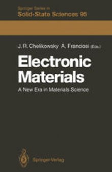 Electronic Materials: A New Era in Materials Science