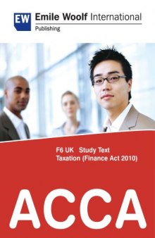 ACCA F6 UK TAXATION (Finance Act 2010)