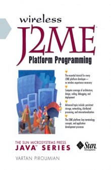 Wireless J2ME™ Platform Programming