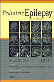 Pediatric epilepsy : diagnosis and therapy