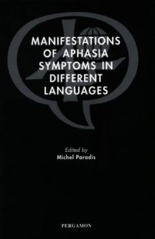 Manifestations of Aphasia Symptoms in Different Languages
