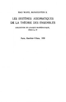 Аксиоматические системы теории множеств
