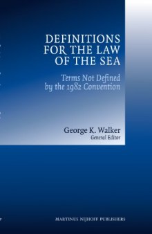 Definitions for the Law of the Sea