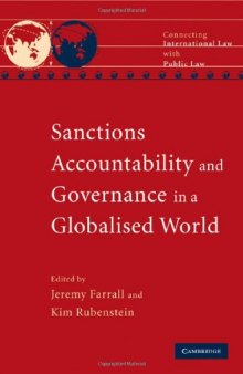 Sanctions, Accountability and Governance in a Globalised World (Connecting International Law with Public Law)
