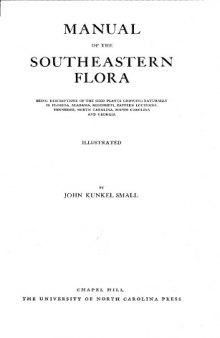Manual of Southeastern Flora