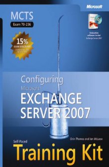 Configuring Microsoft Exchange Server 2007