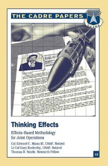 Thinking Effects: Effects-based methodology for joint operations (CADRE paper)