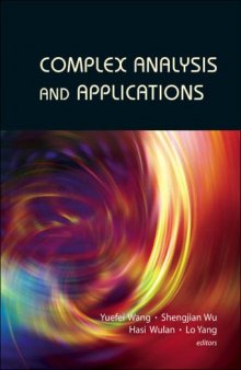 Complex Analysis And Applications