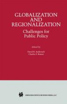 Globalization and Regionalization: Challenges for Public Policy