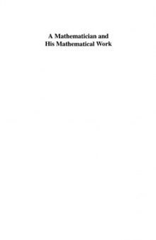 A Mathematician and His Mathematical Work: Selected Papers of S S Chern