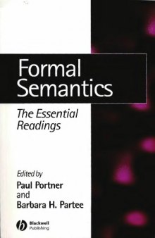 Formal semantics : the essential readings
