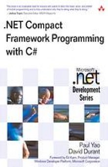 NET Compact Framework programming with C♯