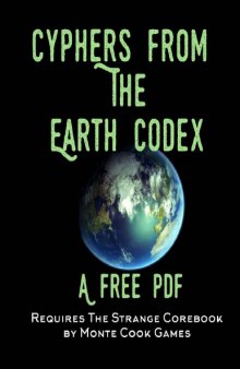The Strange: Cyphers From The Earth Codex