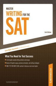 Master Writing for the SAT: What You Need for Test Success