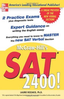 SAT 2400! : A Sneak Preview of the New SAT English Test