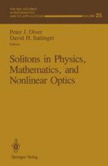 Solitons in Physics, Mathematics, and Nonlinear Optics