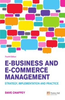 E-business and e-commerce management : strategy, implementation and practice