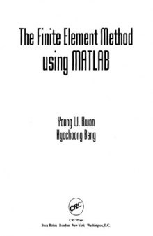 The Finite Element Method using MATLAB