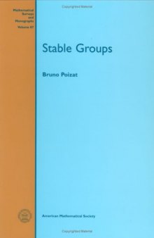 Stable groups