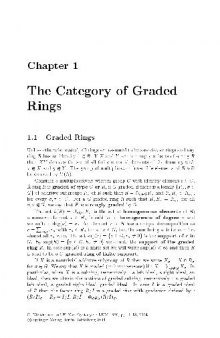 The Category of Graded Rings