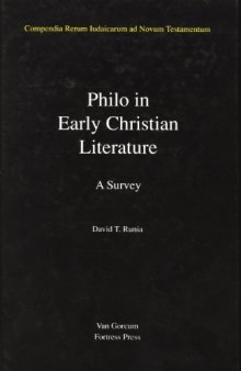 Philo in early Christian literature: a survey  