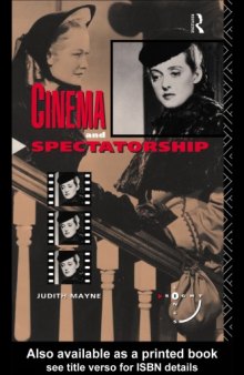 Cinema and Spectatorship (Sightlines)  