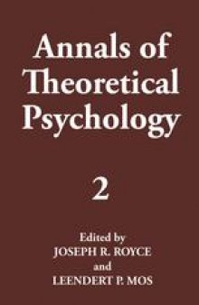 Annals of Theoretical Psychology: Volume 2
