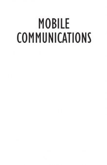 Mobile communications : an introduction to new media