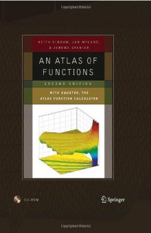 An Atlas of Functions: with Equator, the Atlas Function Calculator