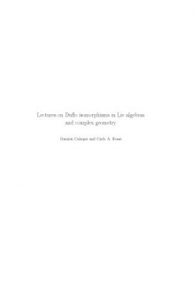 Lectures on Duflo isomorphisms in Lie algebras and complex geometry [draft]
