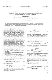 Physics Letters B vol 31 