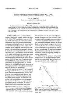 Physics Letters B vol 42 
