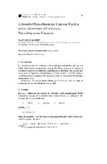 A Bounded Plurisubharmonic Function Which is not an Infinite Sum of Continuous Plurisubharmonic Functions