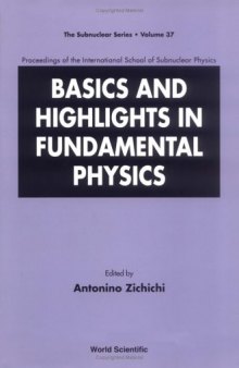 Basics and Highlights in Fundamental Physics
