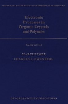 Electronic processes in organic crystals and polymers
