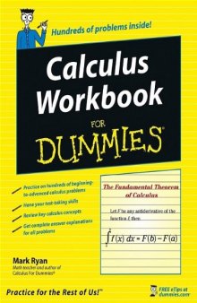 Calculus Workbook For Dummies