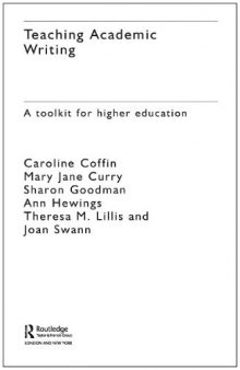 Teaching Academic Writing: A Toolkit for Higher Education