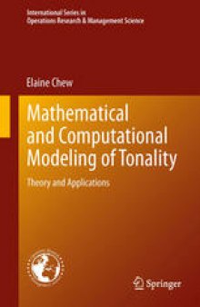 Mathematical and Computational Modeling of Tonality: Theory and Applications