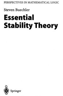 Essential Stability Theory 