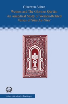 Women and The Glorious Quran: An Analytical Study of Women-Related Verses of Sura An-Nisa