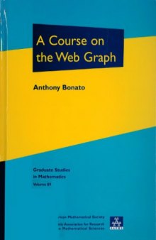 A course on the web graph