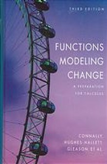 Functions modeling change : a preparation for calculus