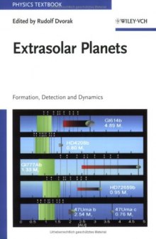 Extrasolar Planets: Formation, Detection and Dynamics