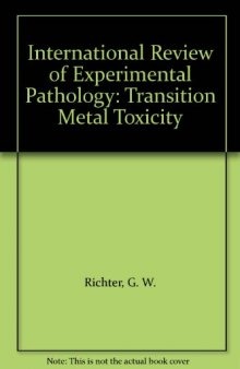 Transition Metal Toxicity