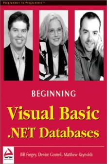 Beginning Visual Basic .NET databases