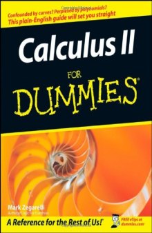 Calculus II For Dummies