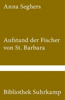 Aufstand der Fischer von St. Barbara - Bibliothek Suhrkamp Bd. 20